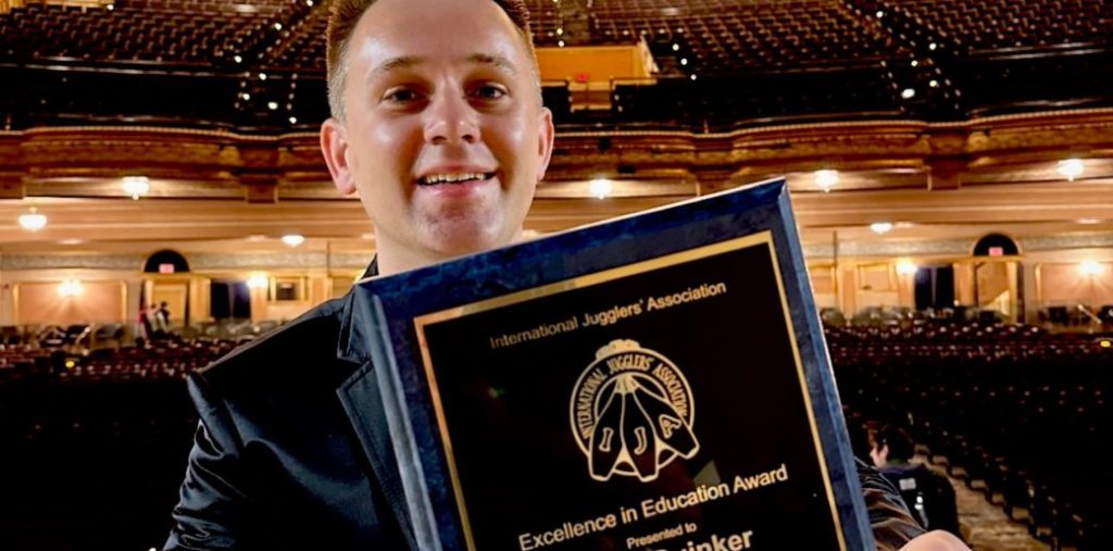 Niels Duinker, Excellence in Education Award